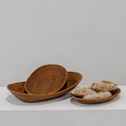 Weaver Oval Bowl - Natural
