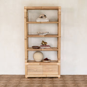 Studio Bamboo Bookcase - 2 Drawer