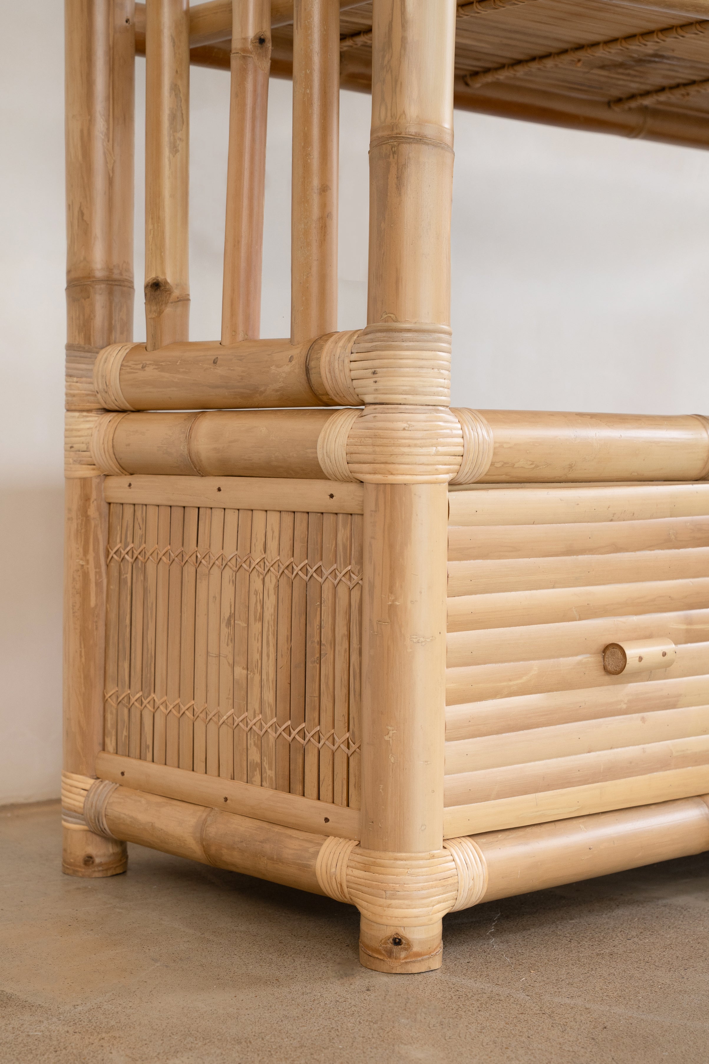 Studio Bamboo Bookcase - 3 Drawer