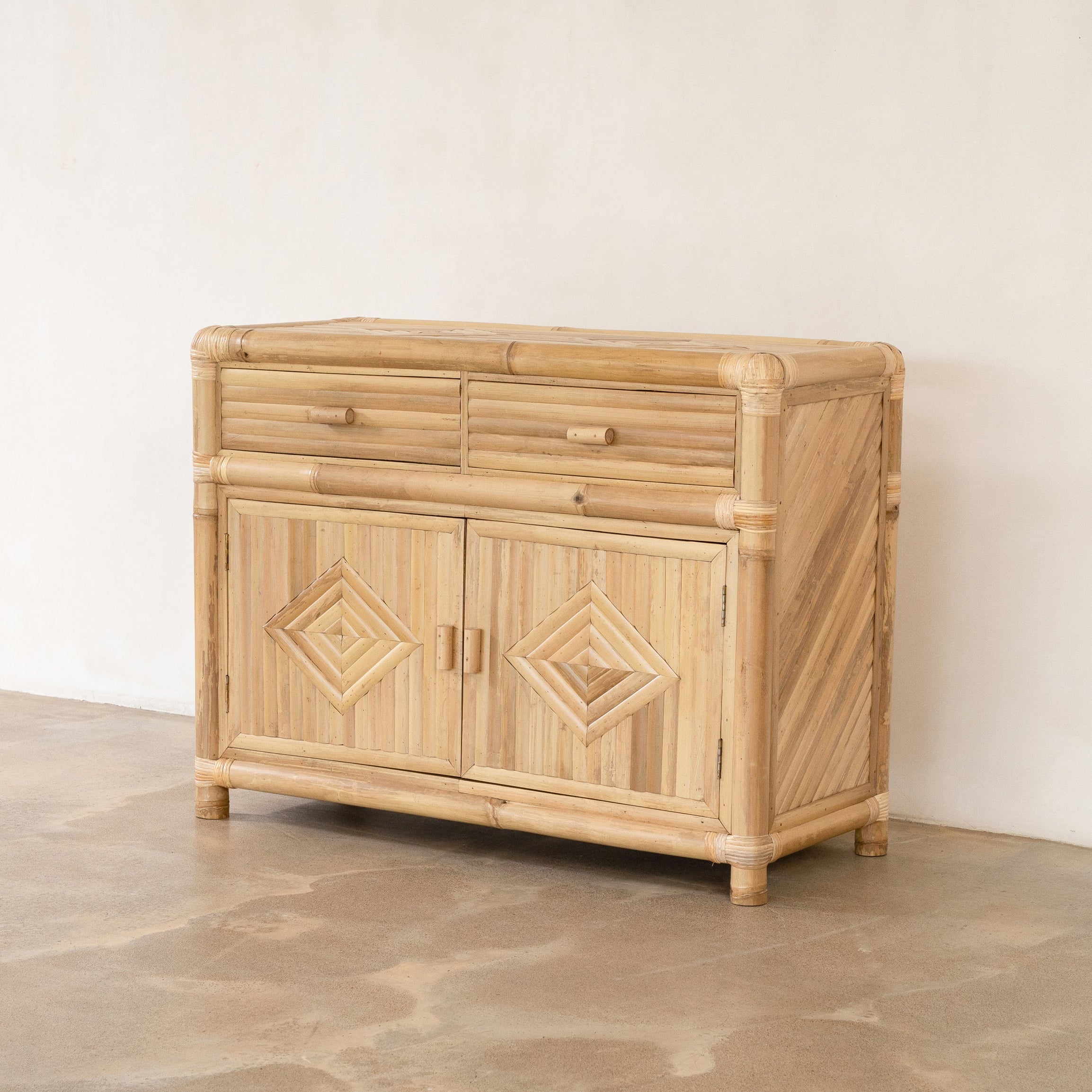 Studio Bamboo Console - 2 Drawer