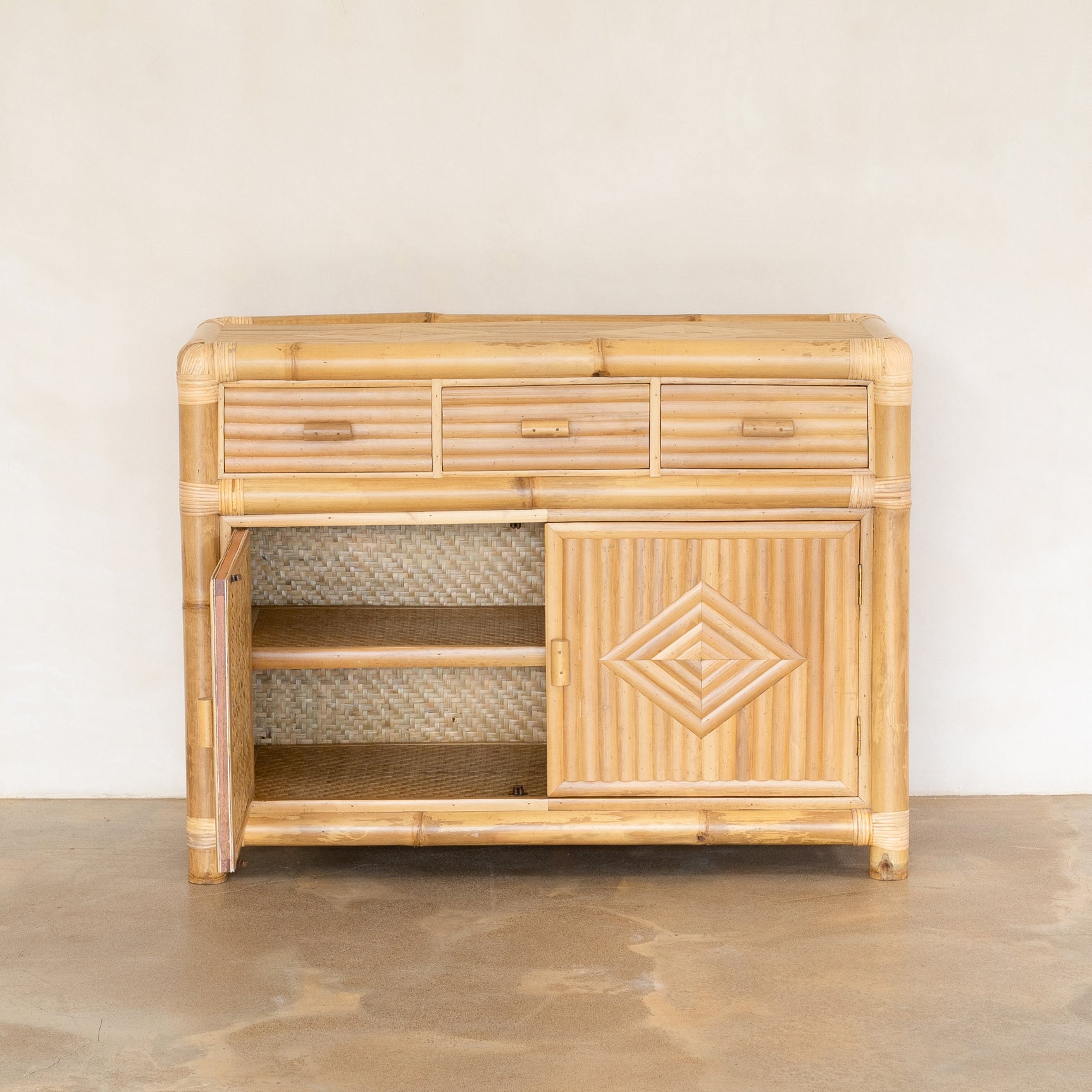 Studio Bamboo Console - 3 Drawer