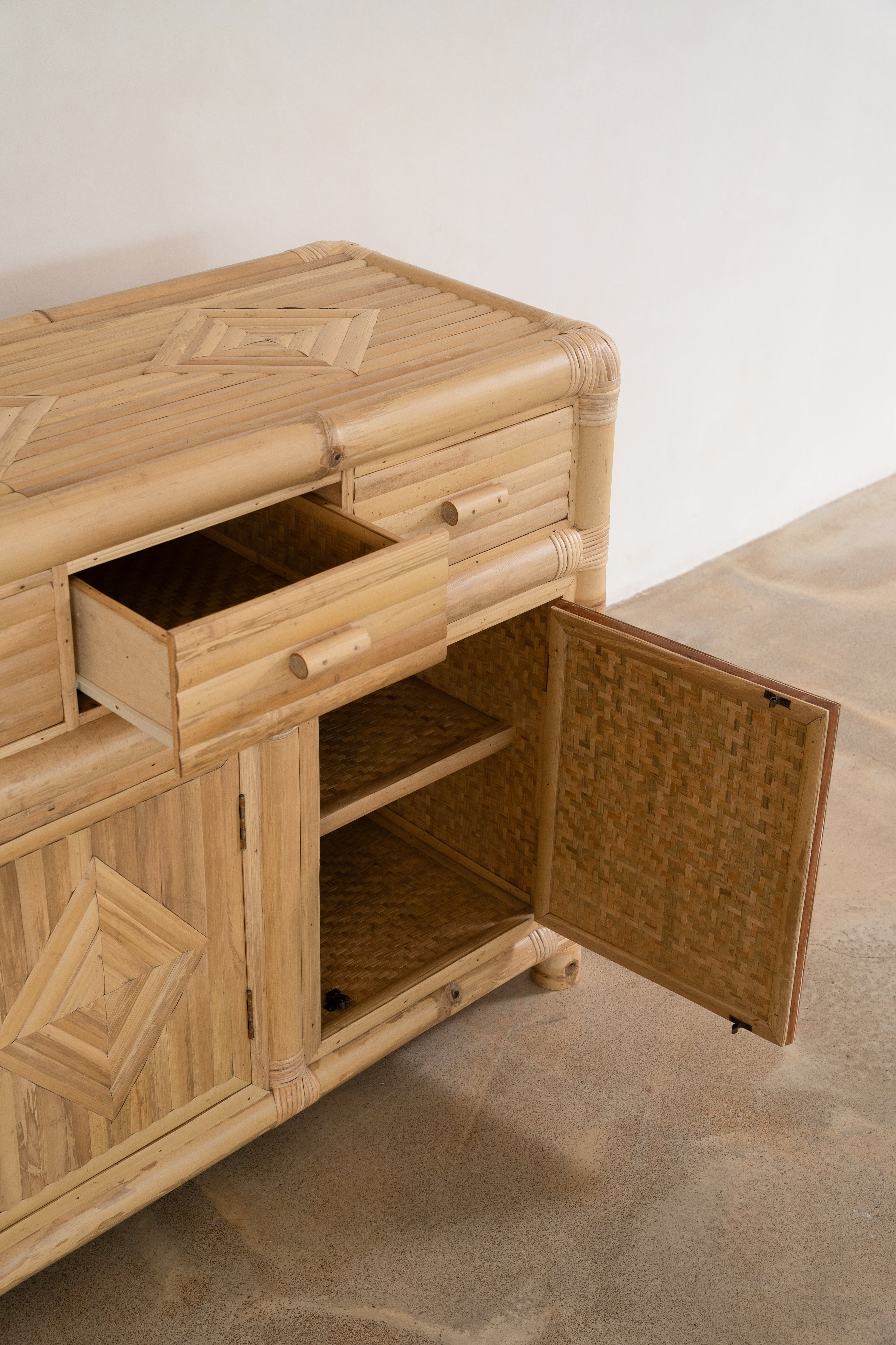 Studio Bamboo Console - 3 Drawer