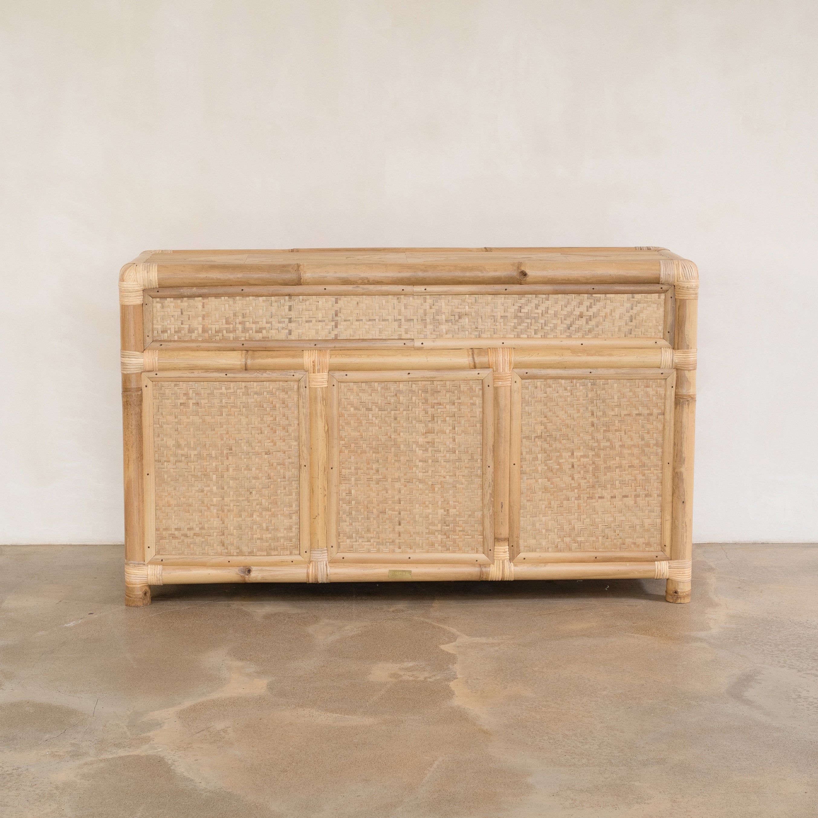 Studio Bamboo Large Console - 4 Drawer