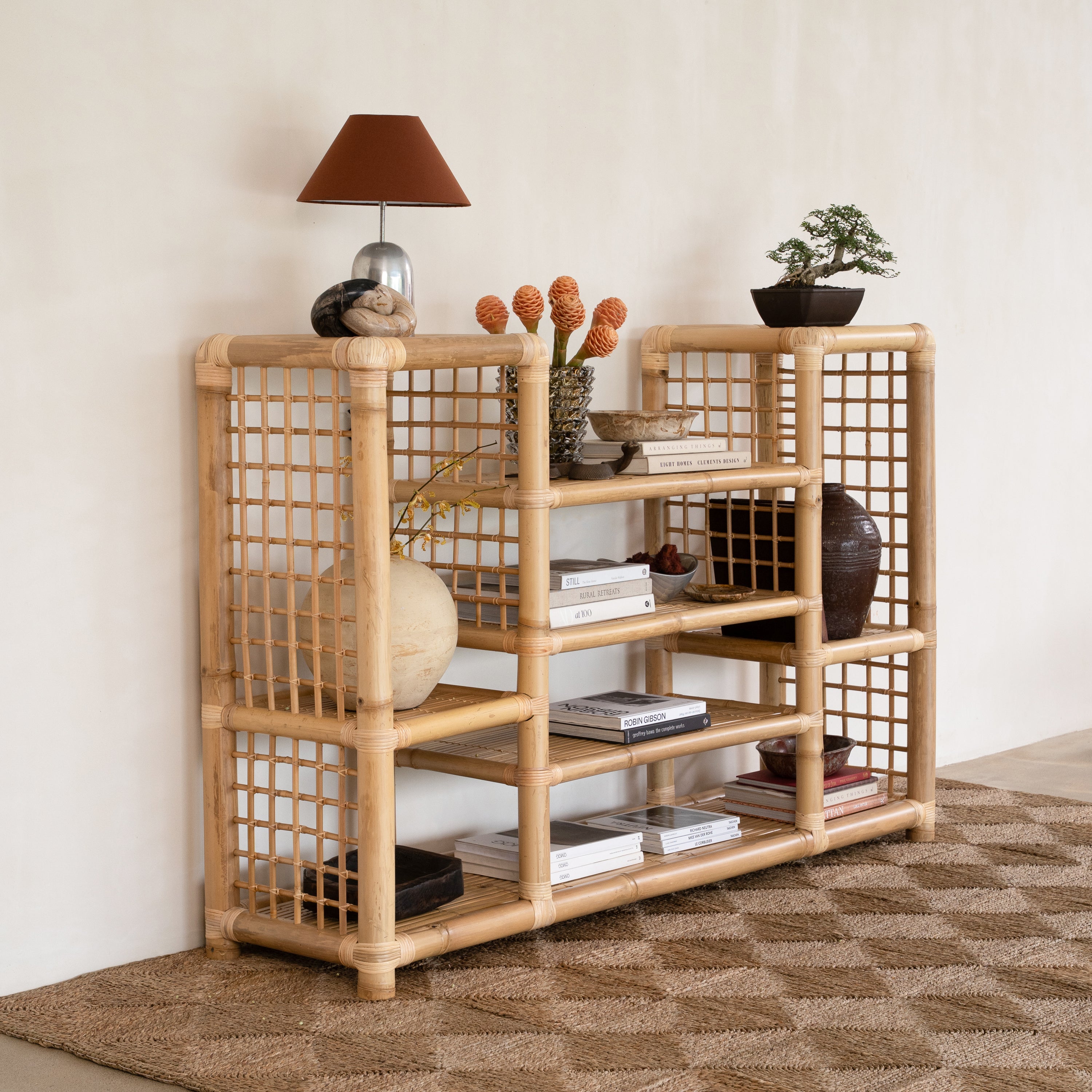 Studio Bamboo Low Bookcase