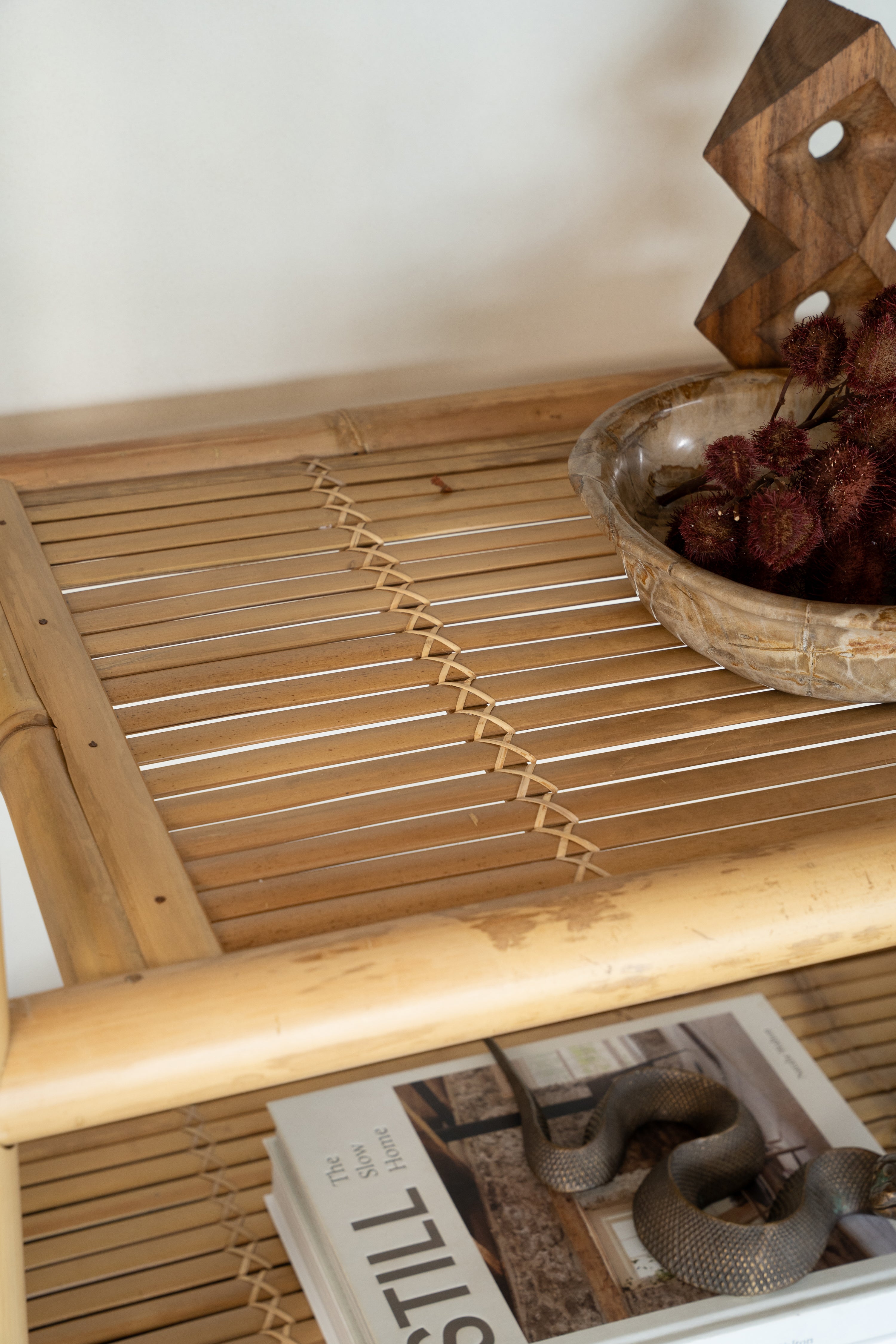 Studio Bamboo Bookcase - 3 Drawer
