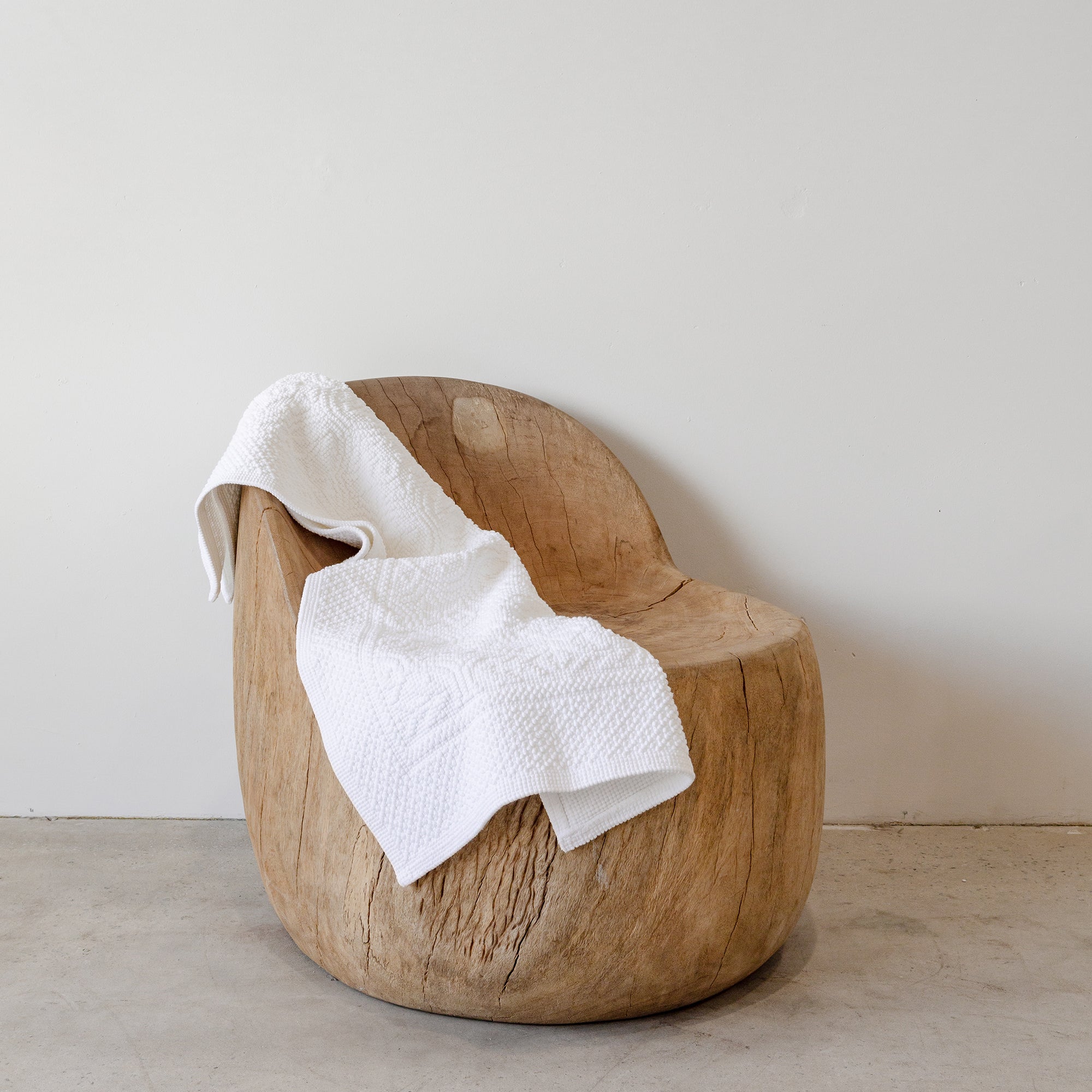 Hamman Bath Mat - White