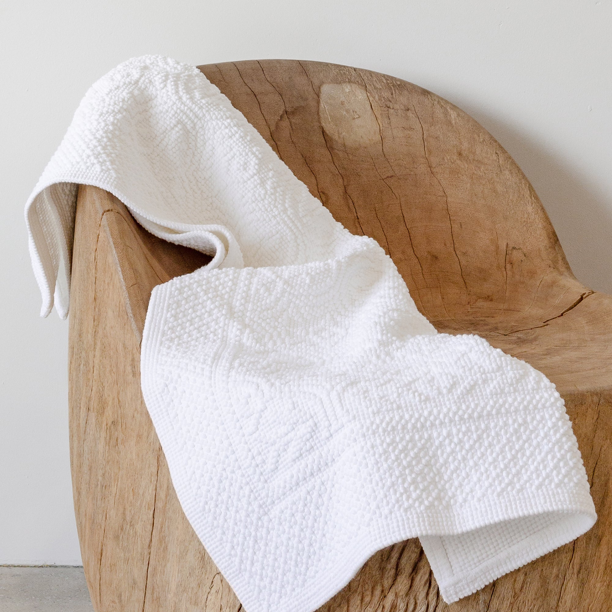 Hamman Bath Mat - White