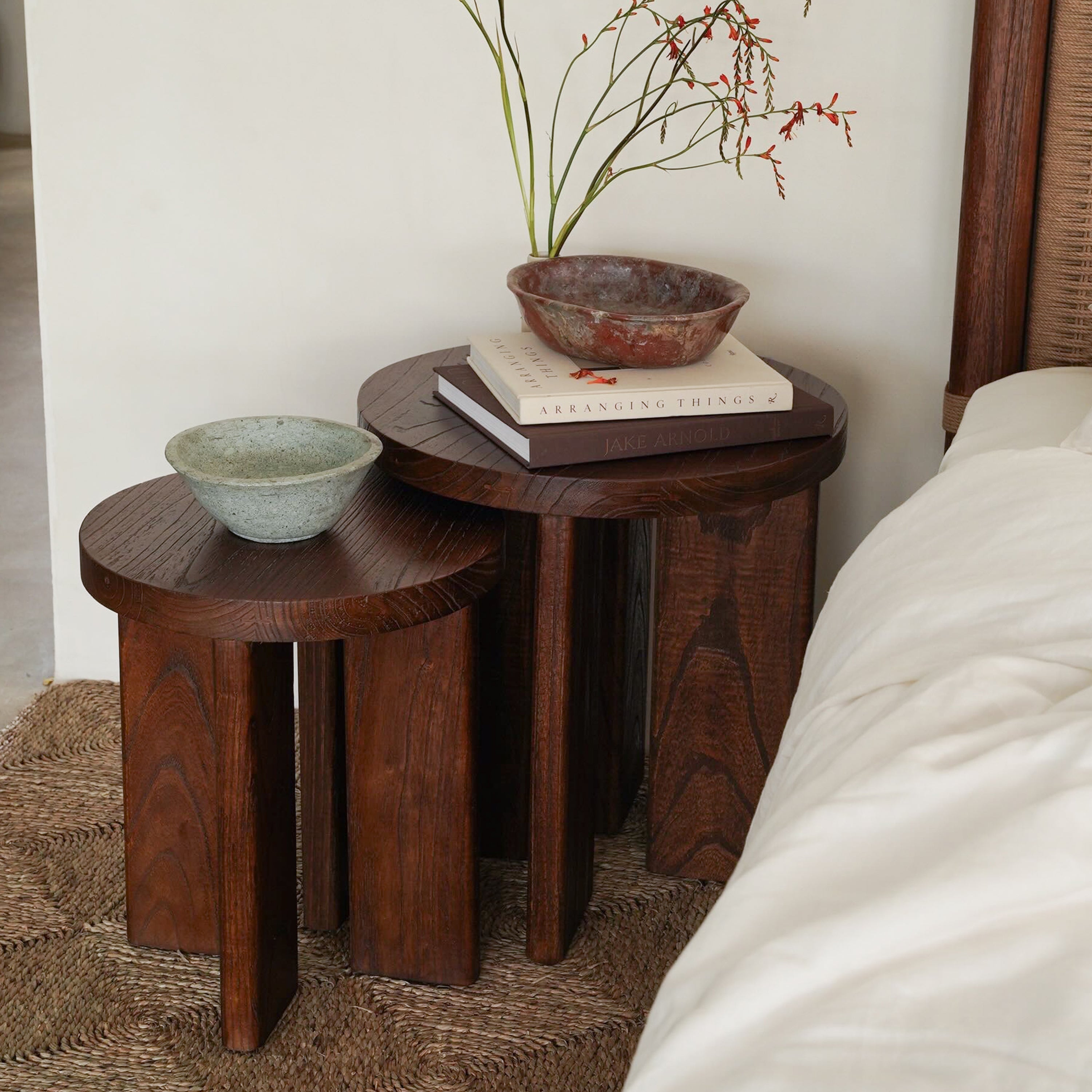 West Side Table - Rustic Walnut