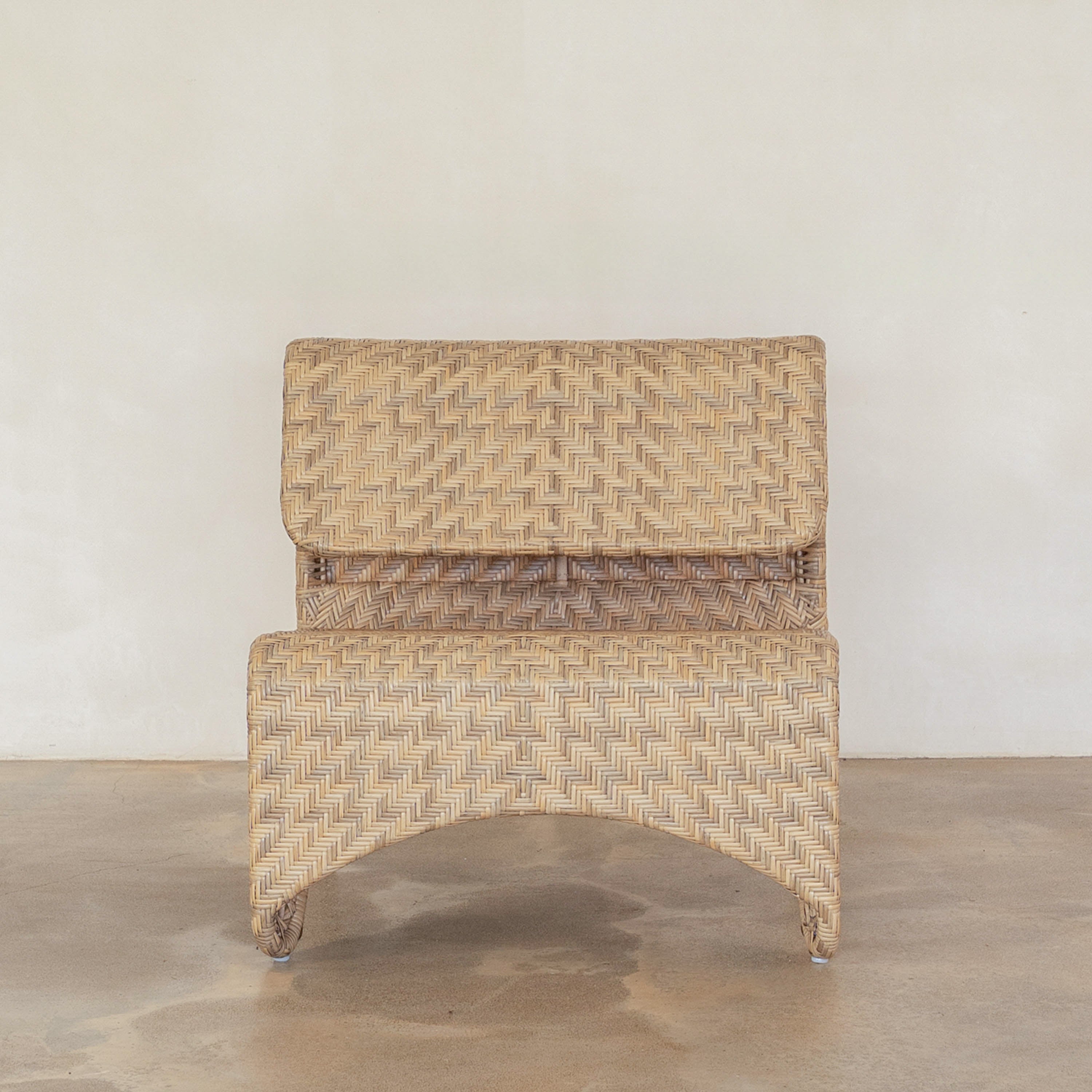 Zaza Outdoor Chair - Natural Hex Weave