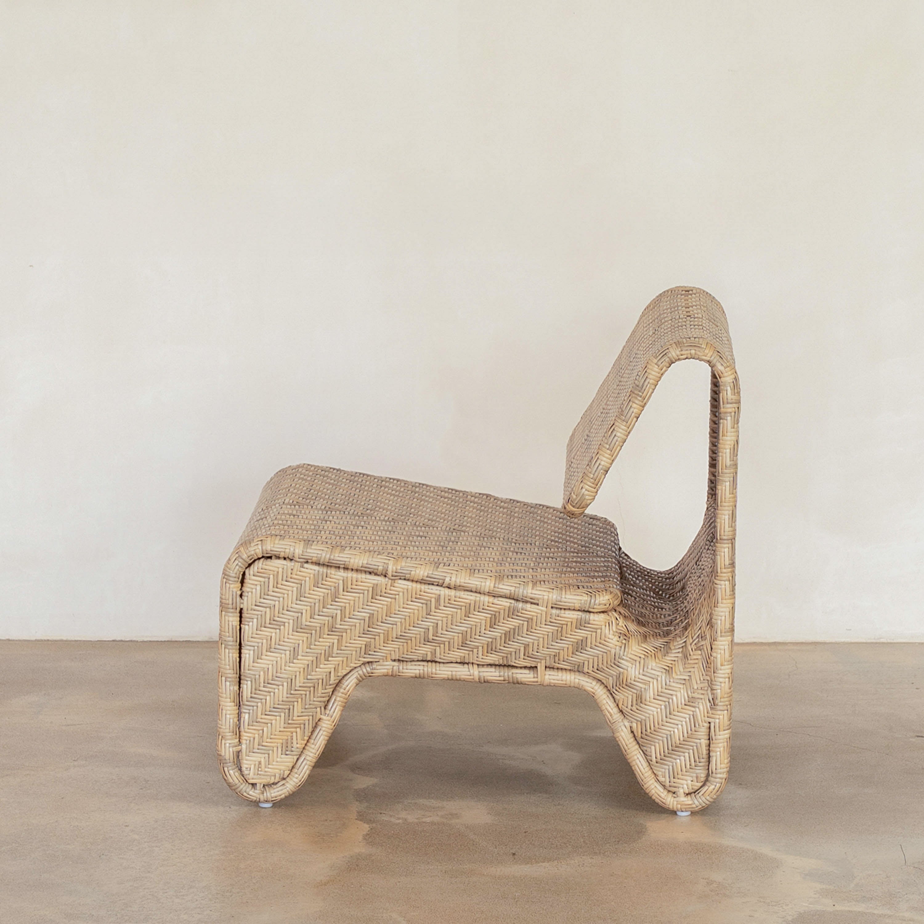 Zaza Outdoor Chair - Natural Hex Weave