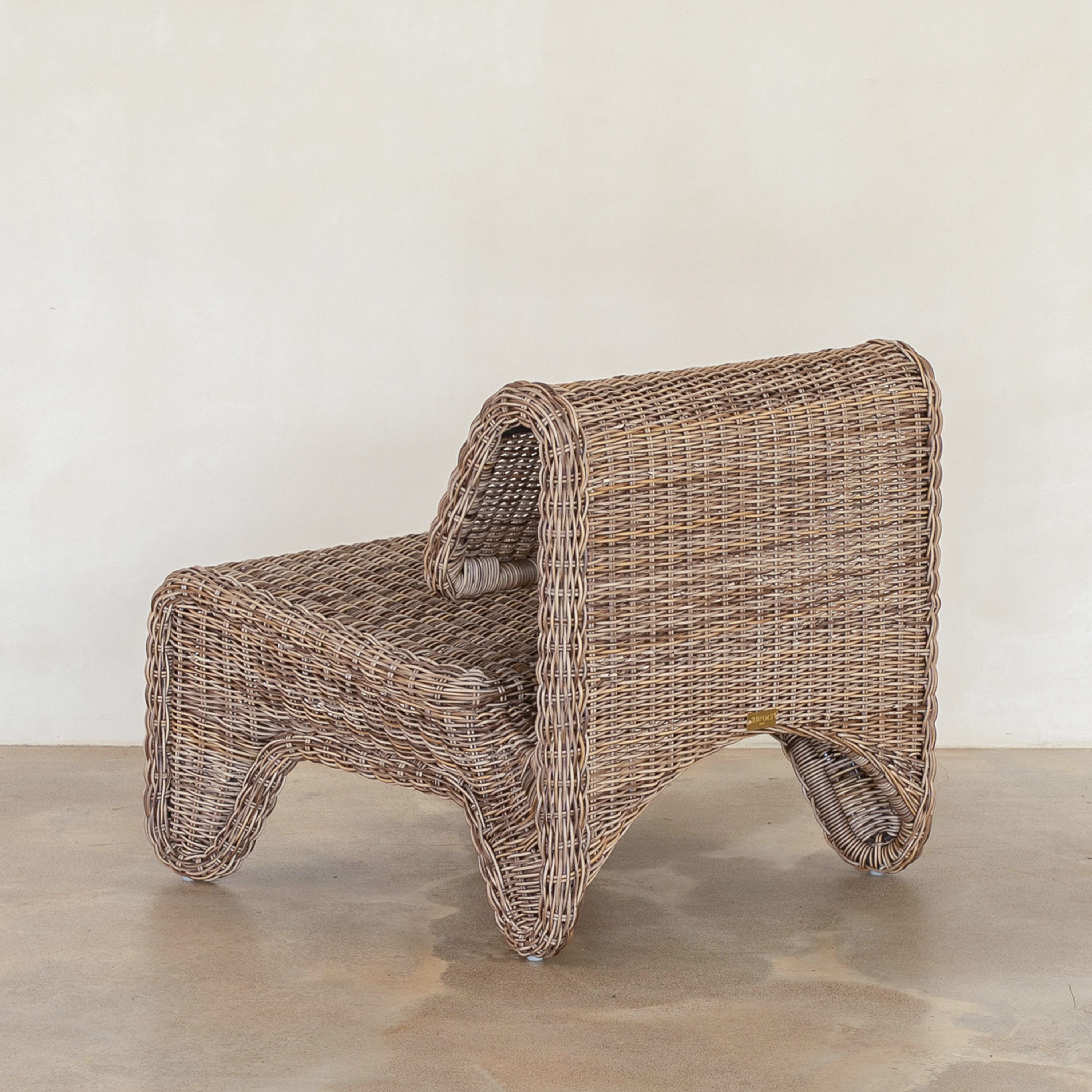 Zaza Outdoor Chair - Husk Round Weave