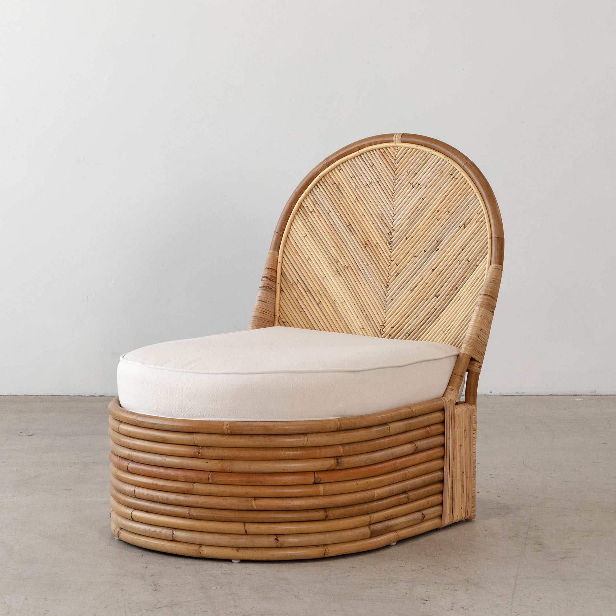 Anna Rattan Chair - Cream