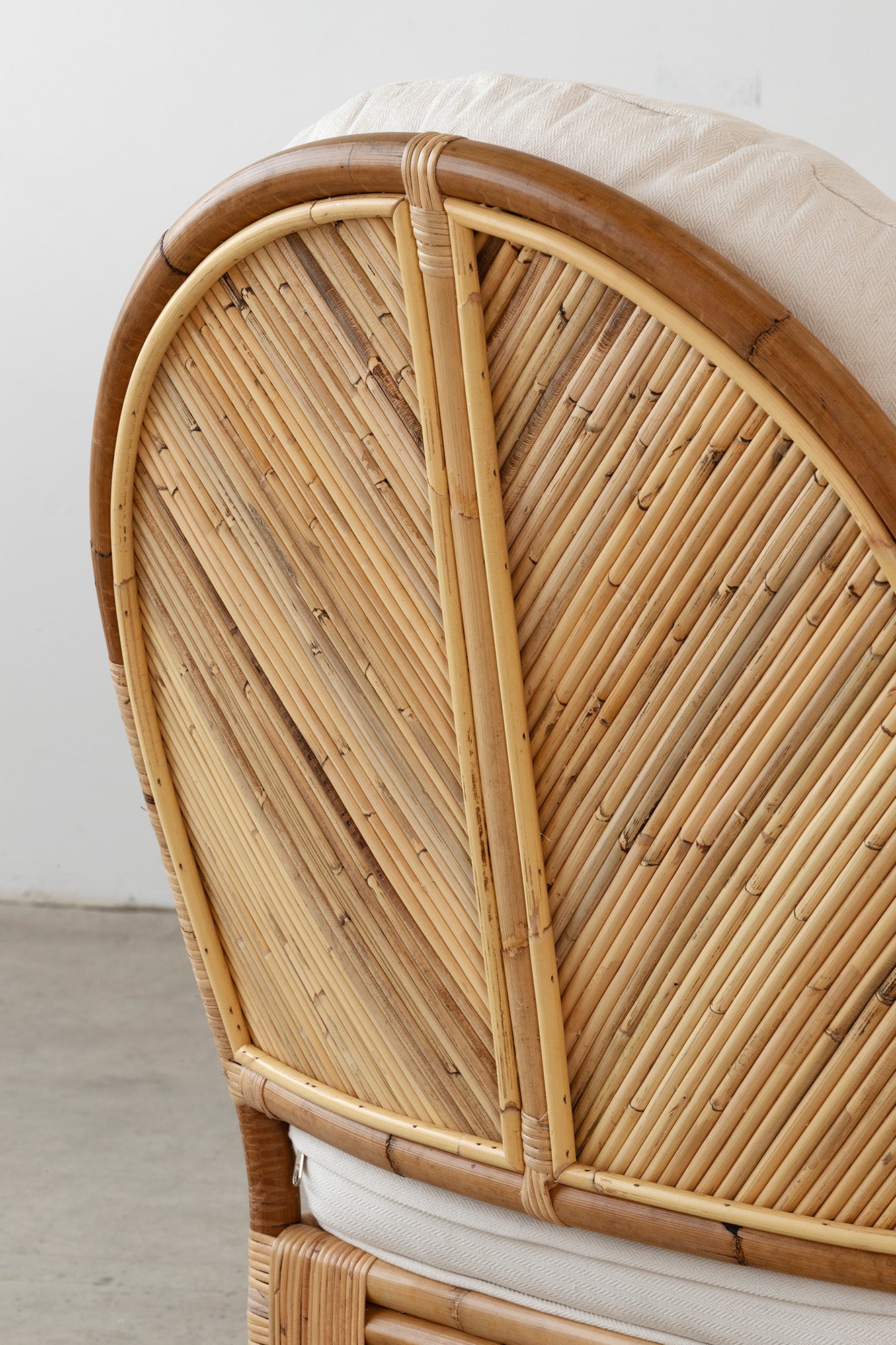 Anna Rattan Chair - Cream