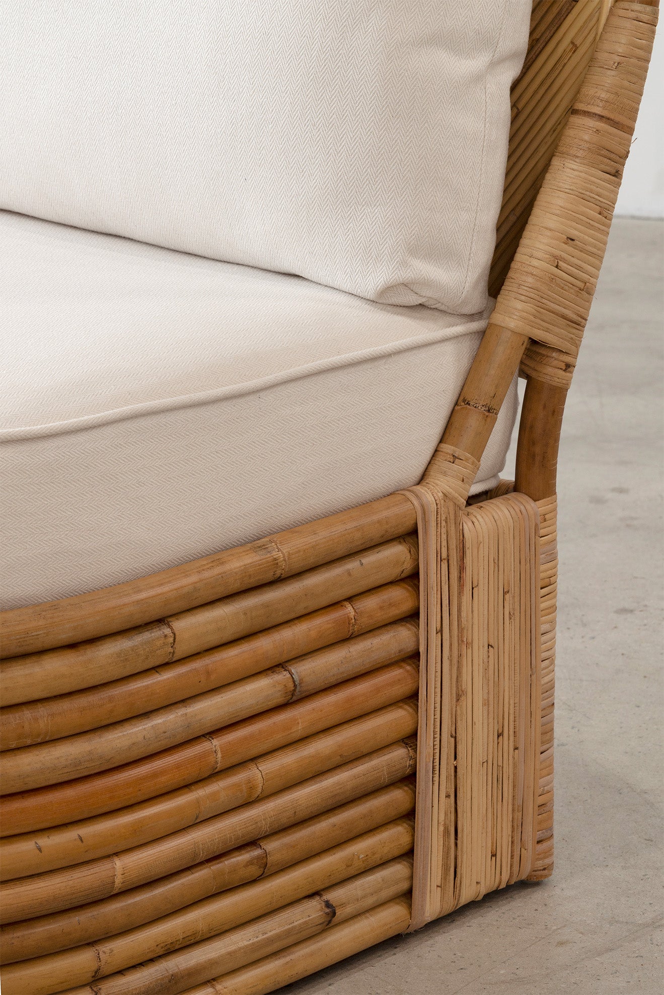 Anna Rattan Chair - Cream