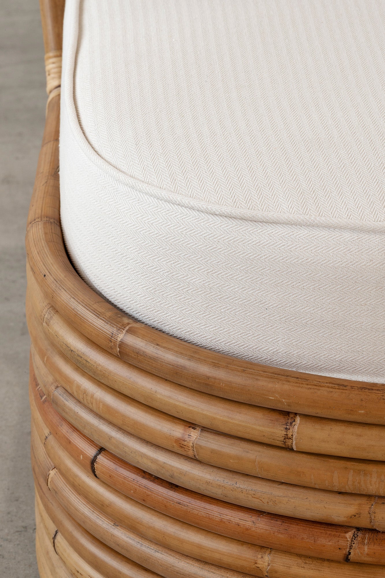 Anna Rattan Chair - Cream