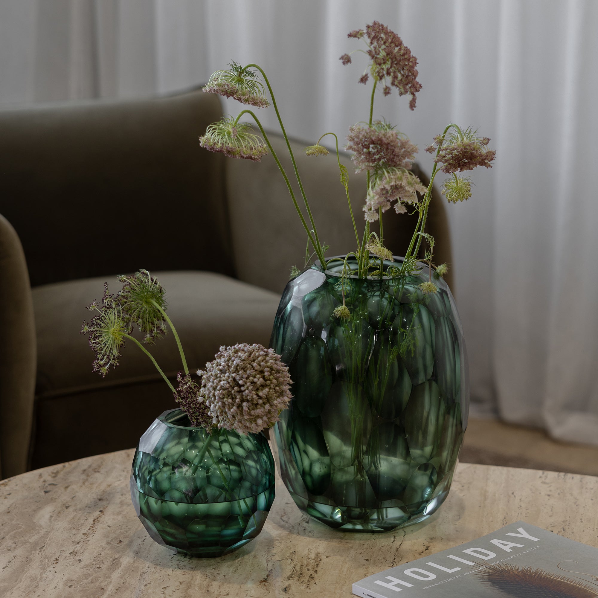 Avisa Sirena Vase - Aqua