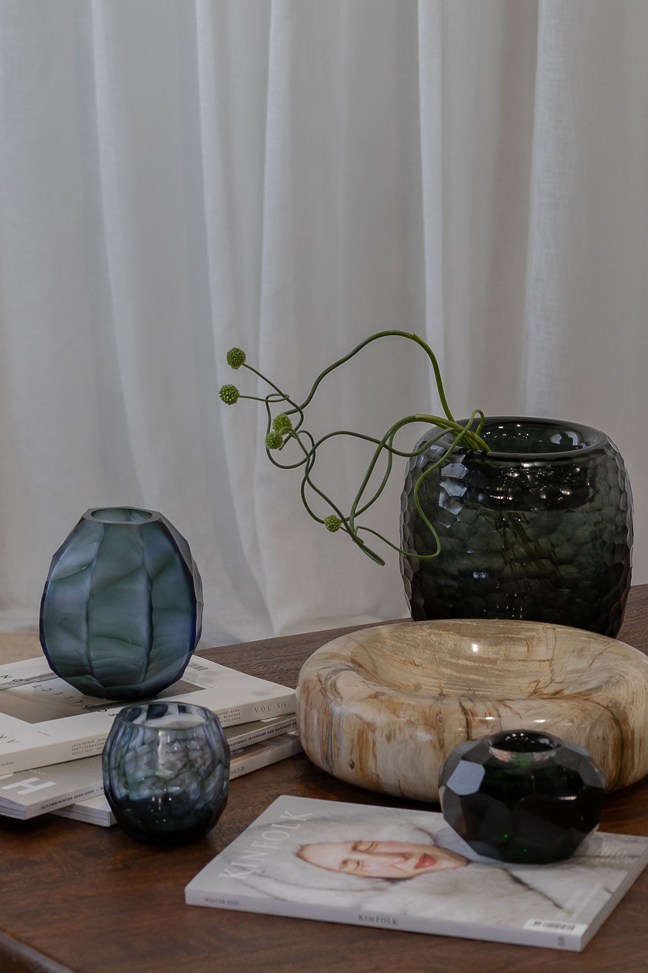 Avisa Tarni Vase - Blue