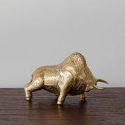 Brass Matador Bull