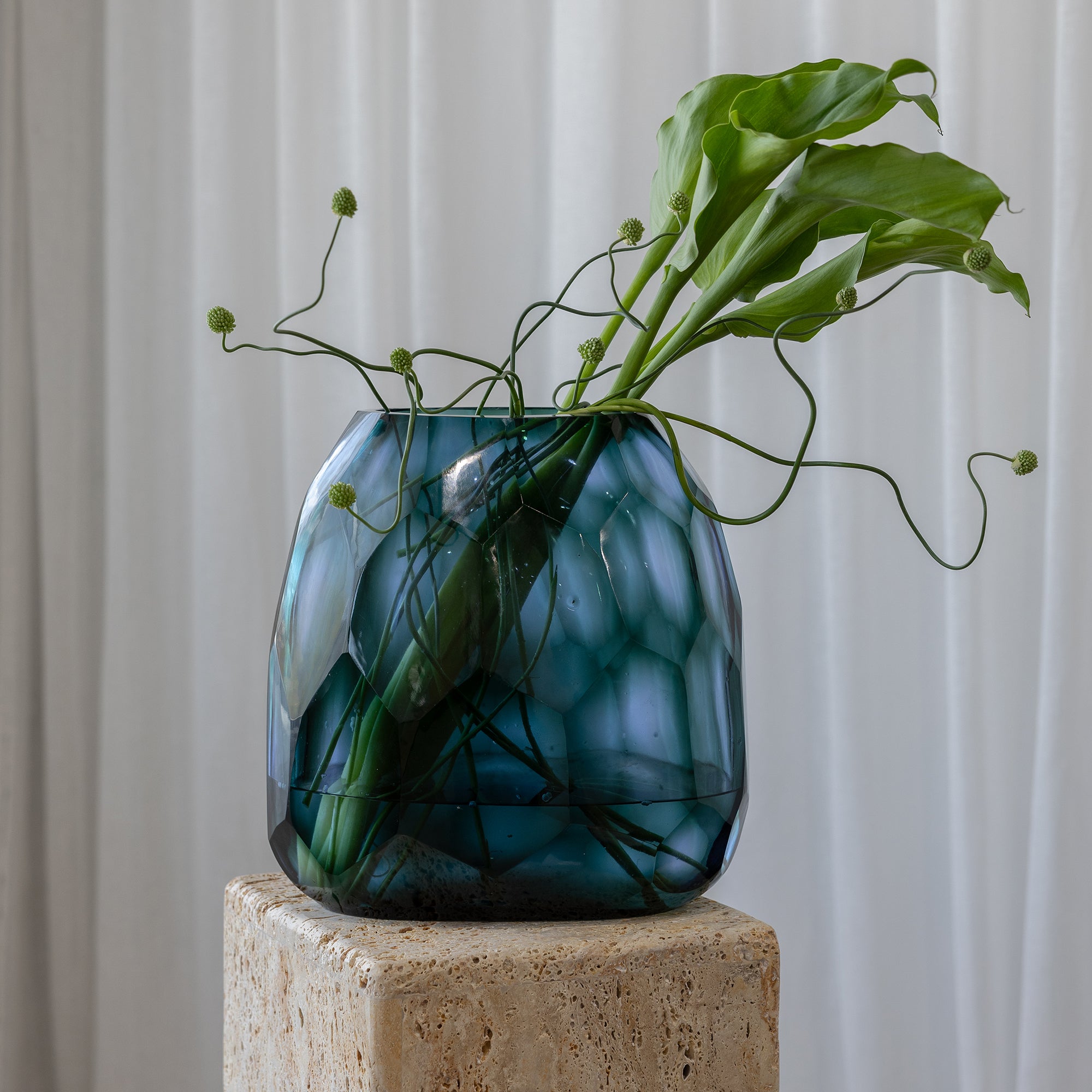Avisa Caspian Vase - Blue