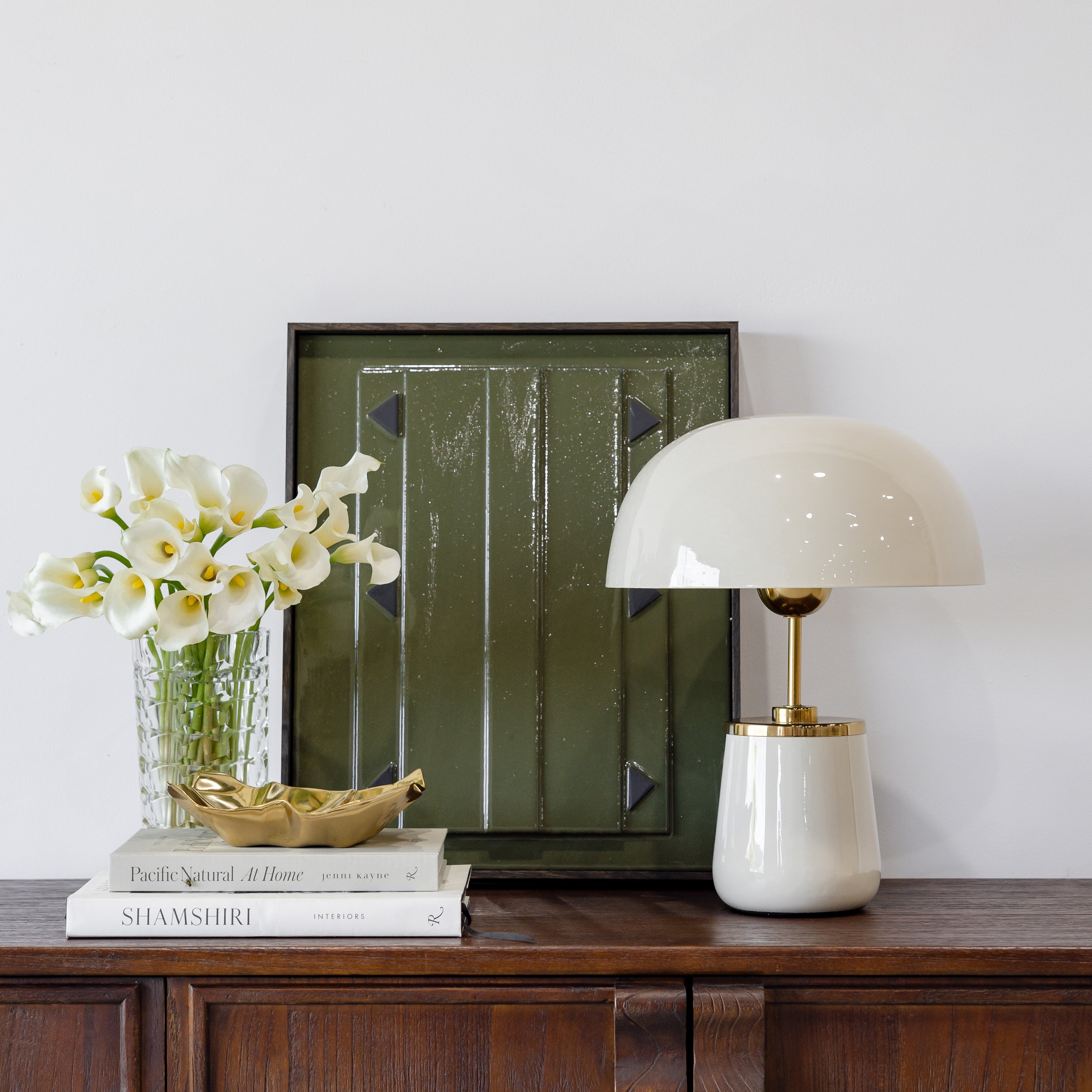 Chloe Table Lamp - Putty