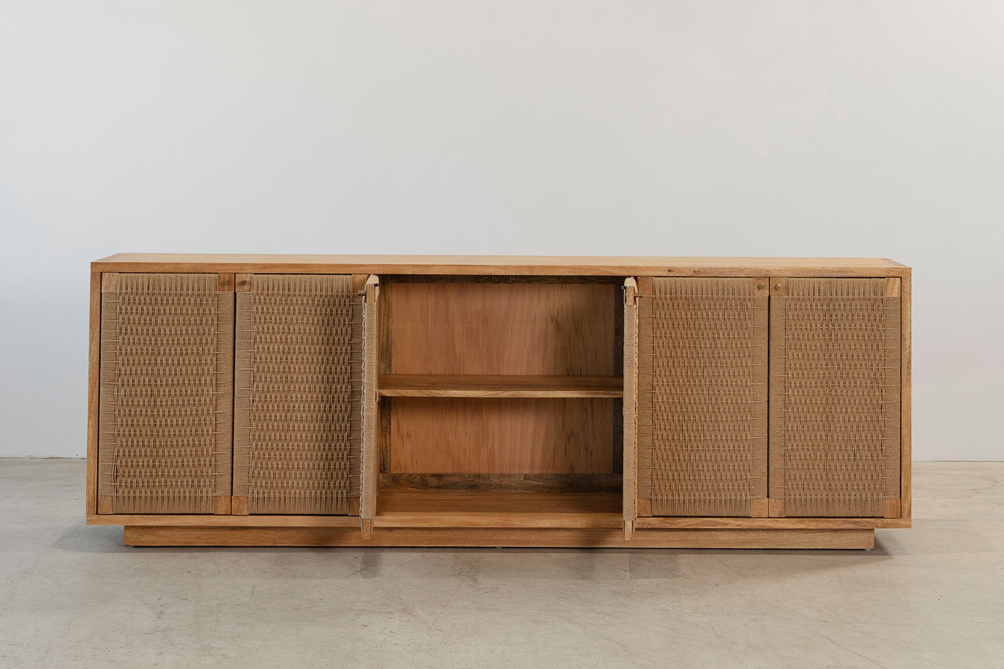 Holly 6 Door Buffet - Rustic Matte