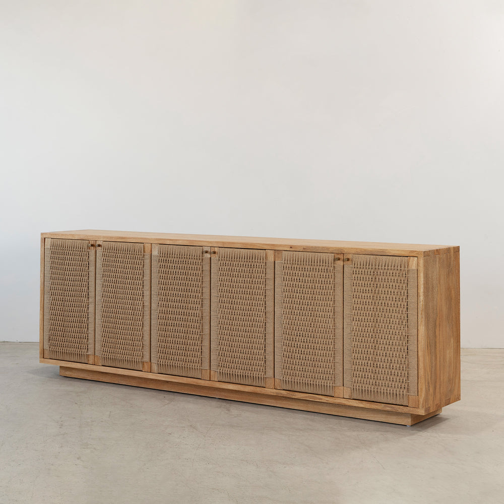 Holly 6 Door Buffet - Rustic Matte