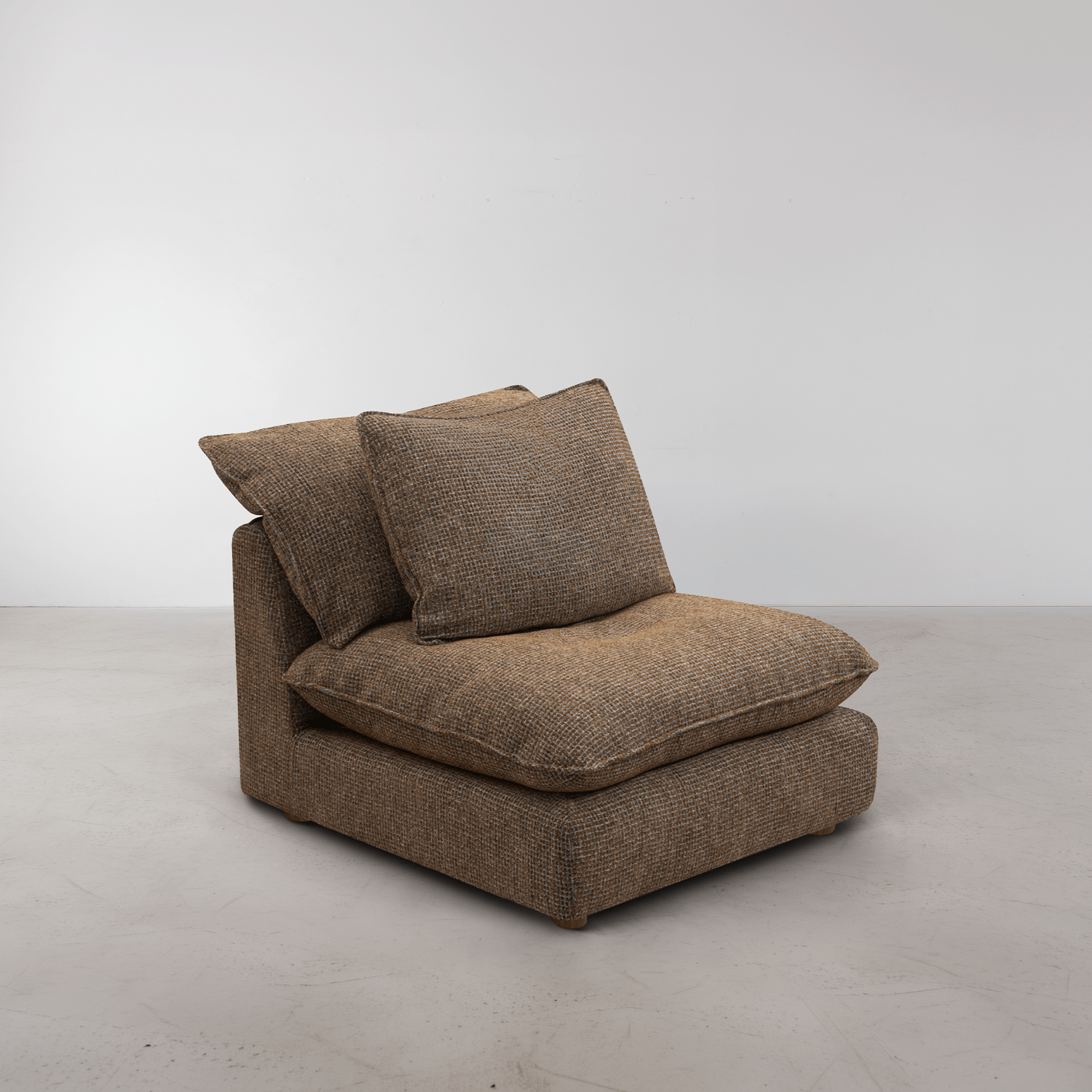Kumo Slipper Chair - Chocolate