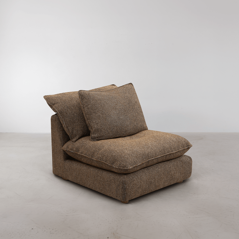 Kumo Slipper Chair - Chocolate