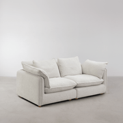 Kumo 2 Piece Modular Sofa - Cream
