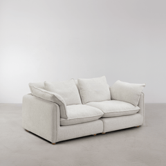 Kumo 2 Piece Modular Sofa - Cream