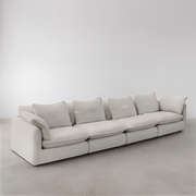 Kumo 4 Piece Modular Sofa - Cream