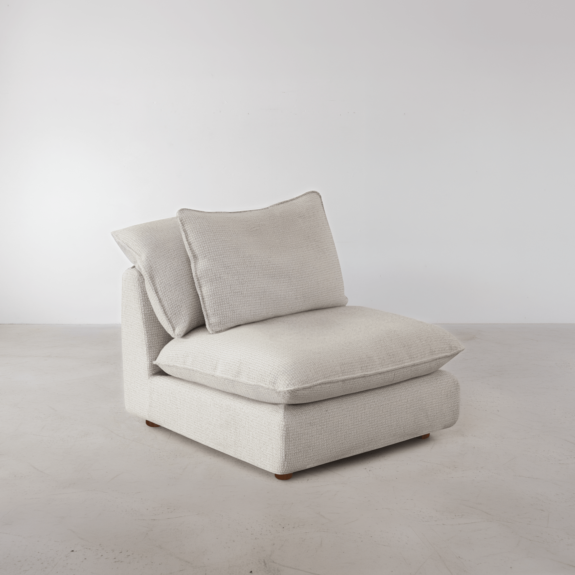 Kumo Slipper Chair - Cream