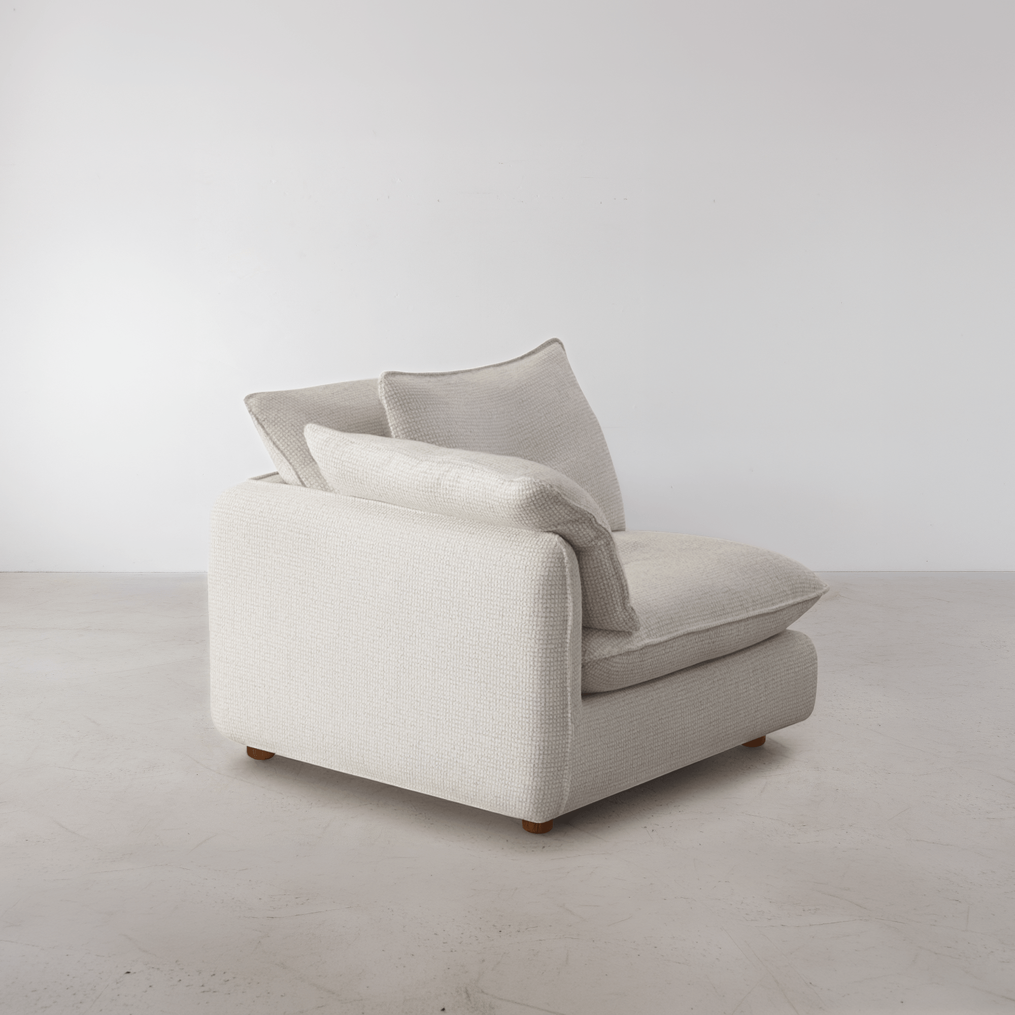 Kumo Left Modular - Cream