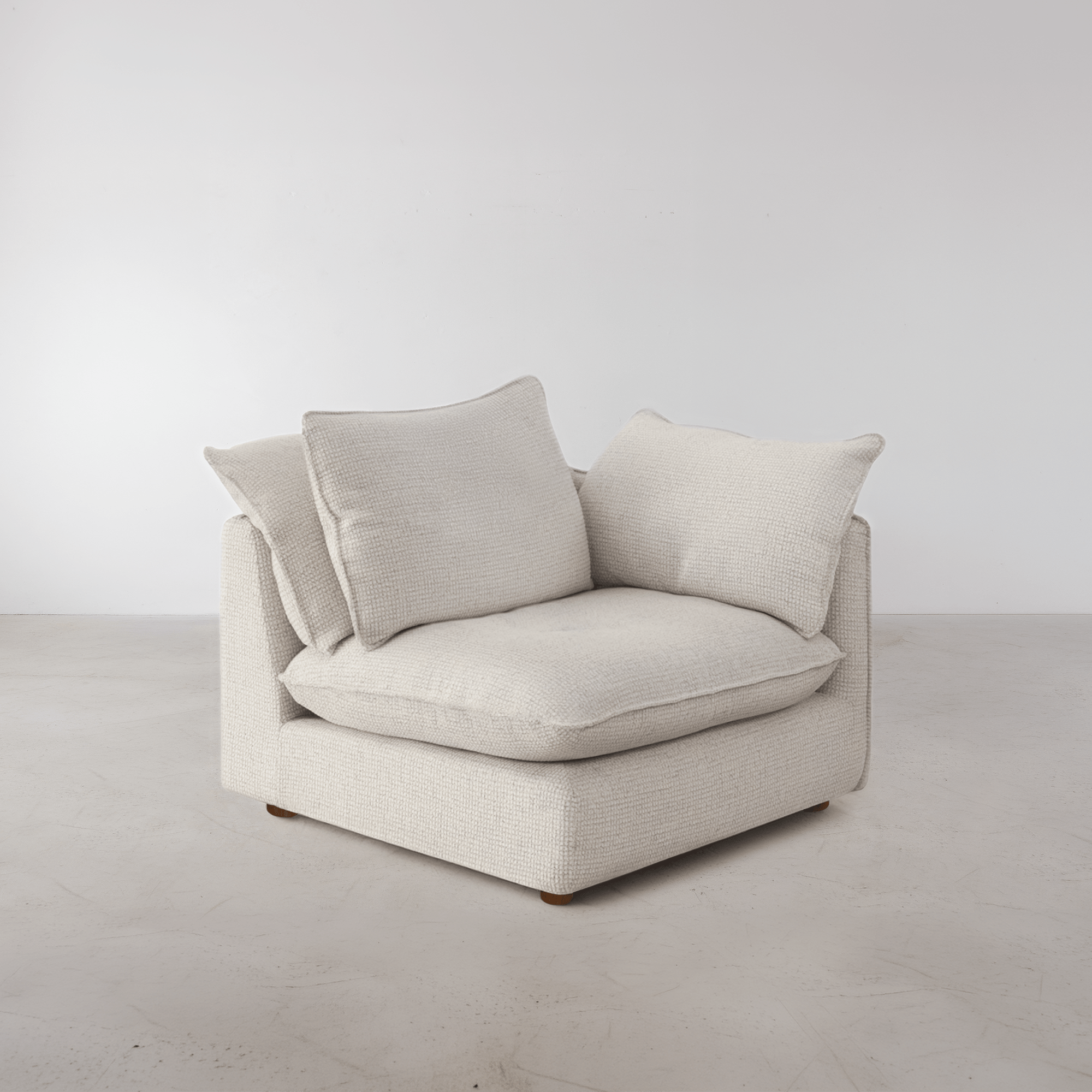 Kumo Right Modular - Cream
