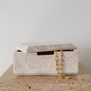 Marble Box - Pink Onyx