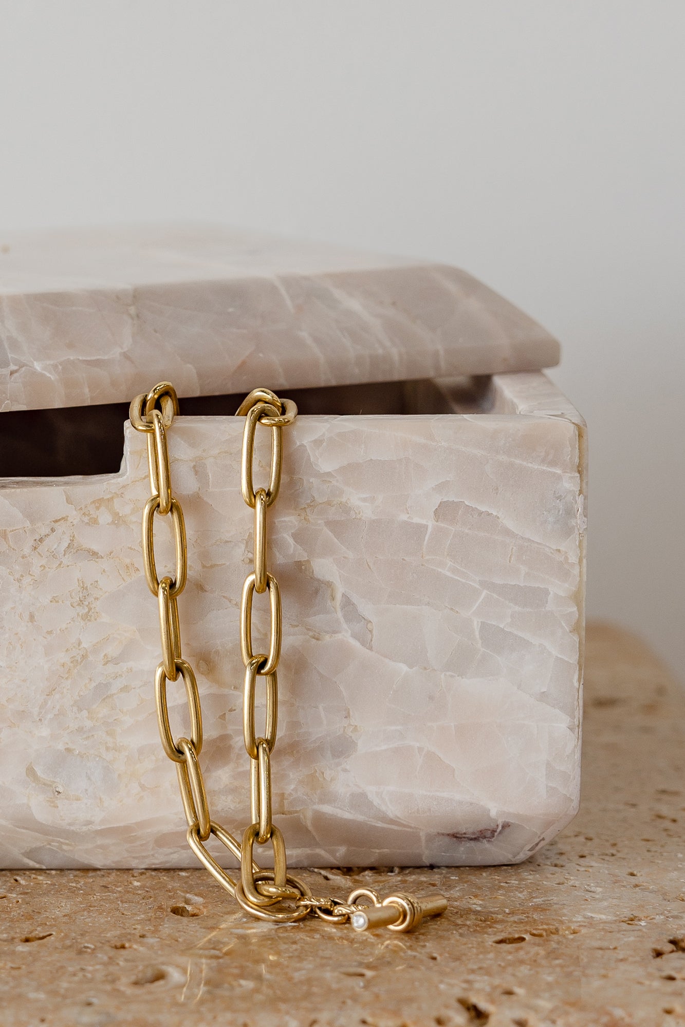 Marble Box - Pink Onyx
