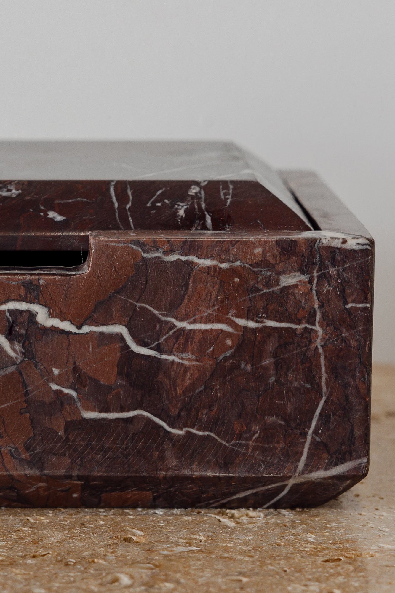 Marble Box - Red Levanto