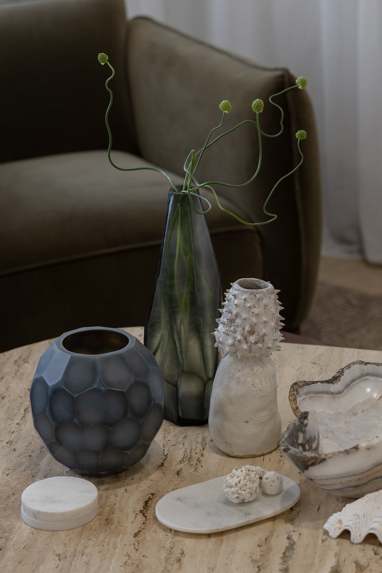 Spoon Rest - Onyx Marble