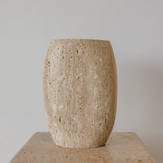 Marble Vase - Beige Travertine