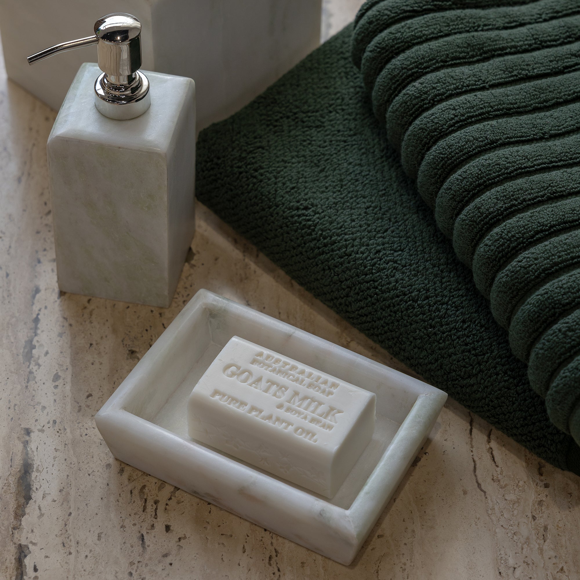 Soap Dish - Onyx Marble