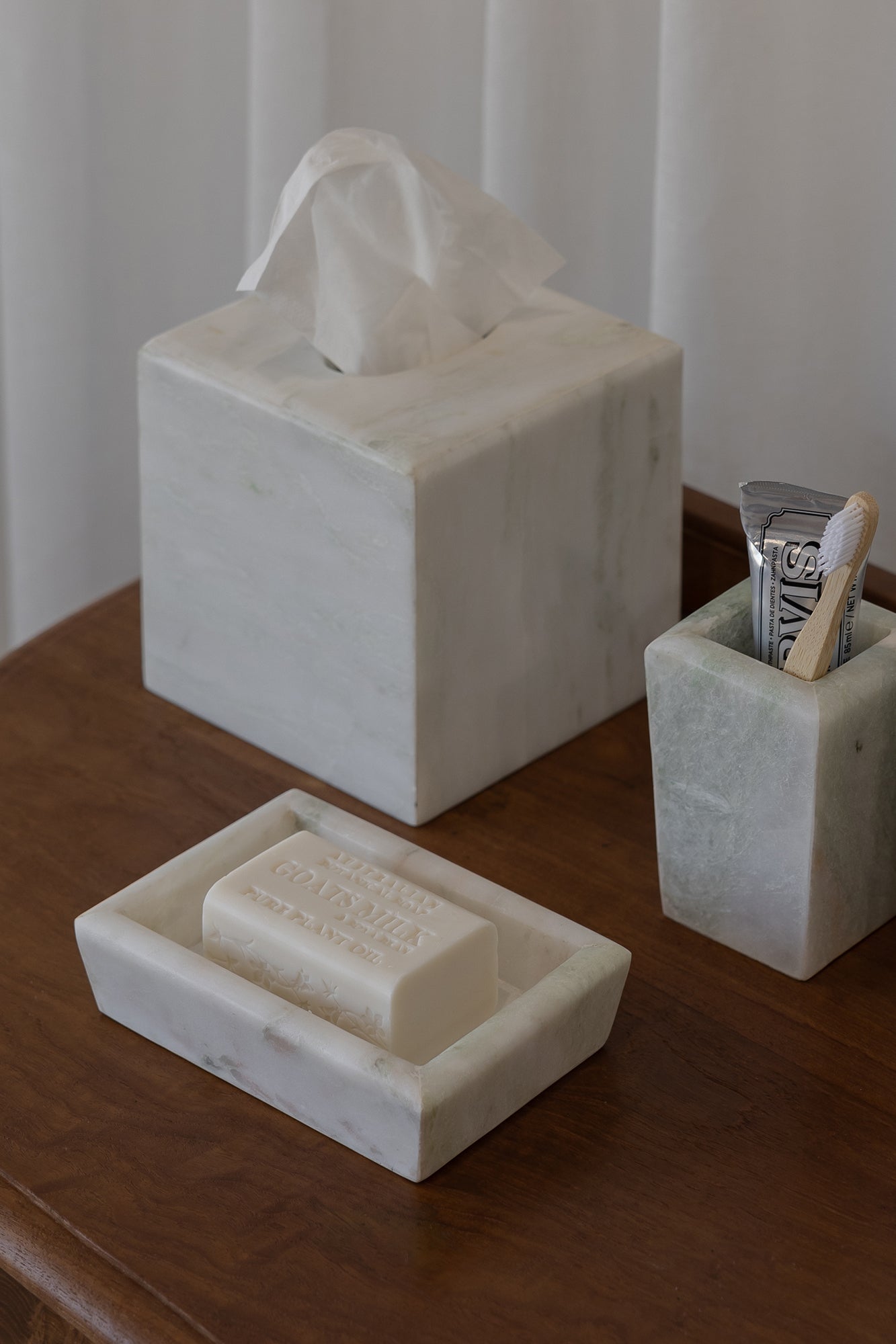 Soap Dish - Onyx Marble