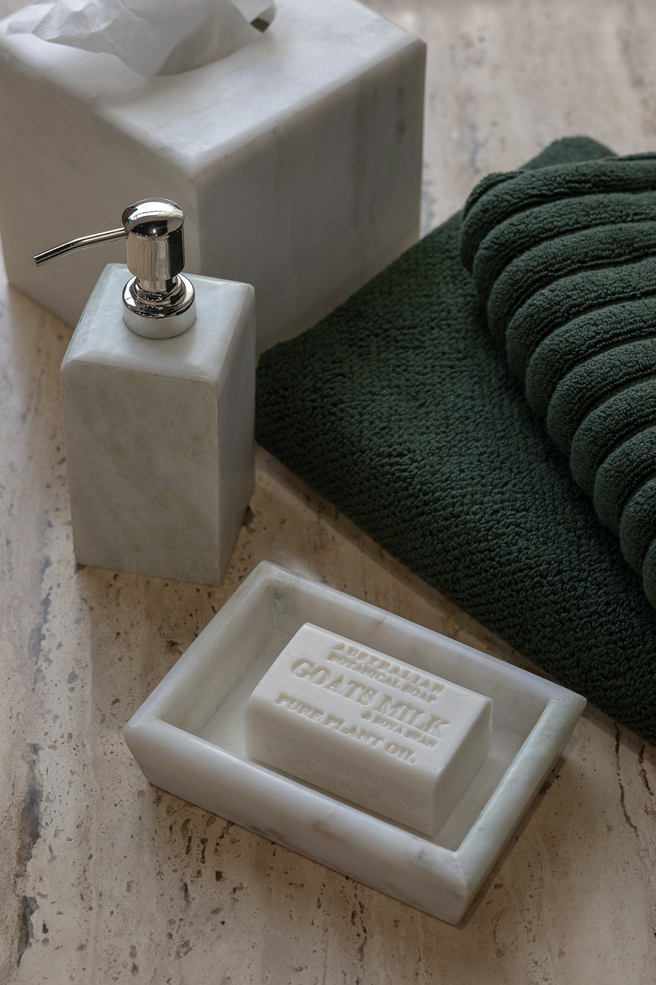 Soap Dish - Onyx Marble
