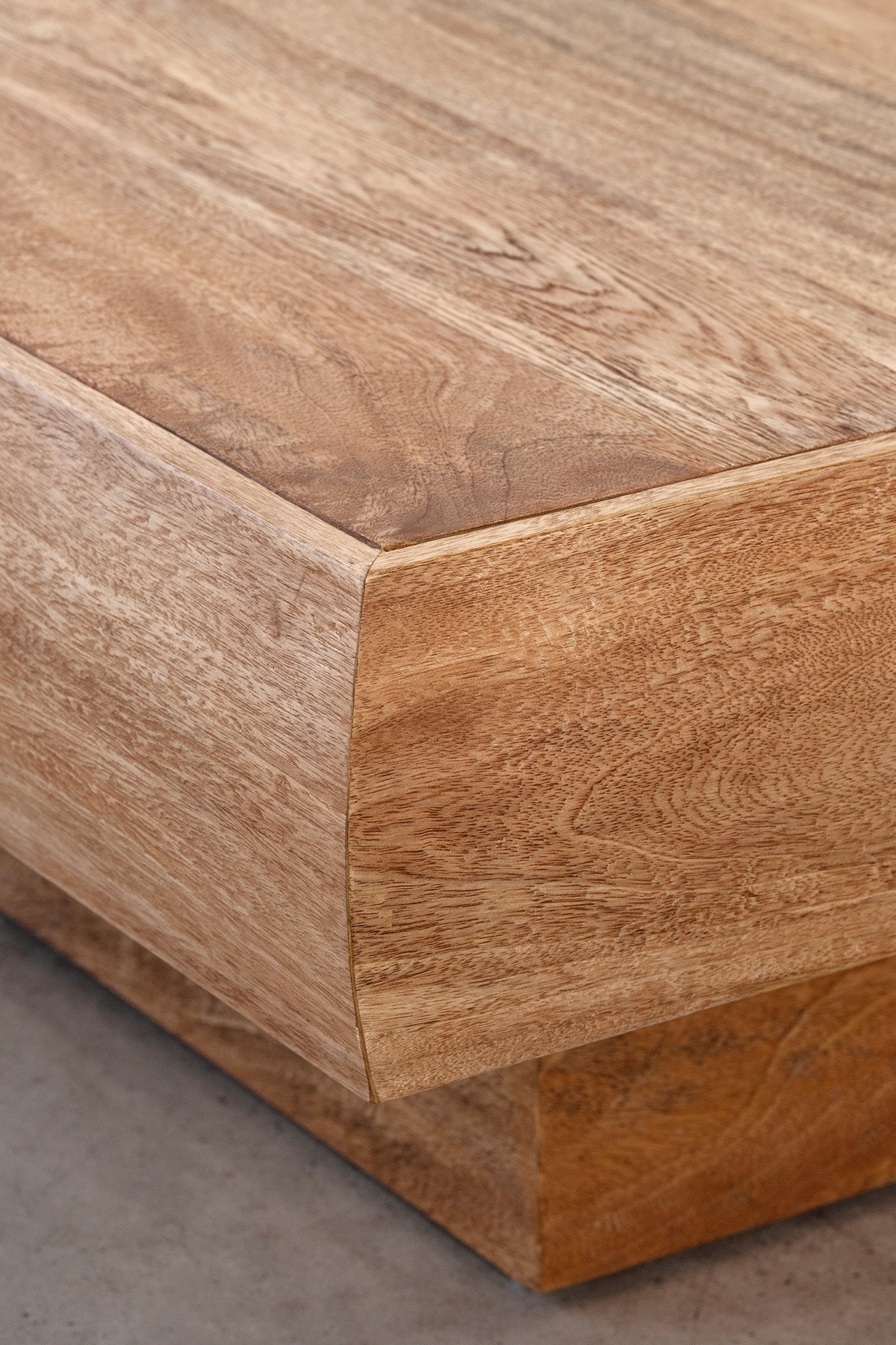 Pierce Square Coffee Table - Rustic Matte