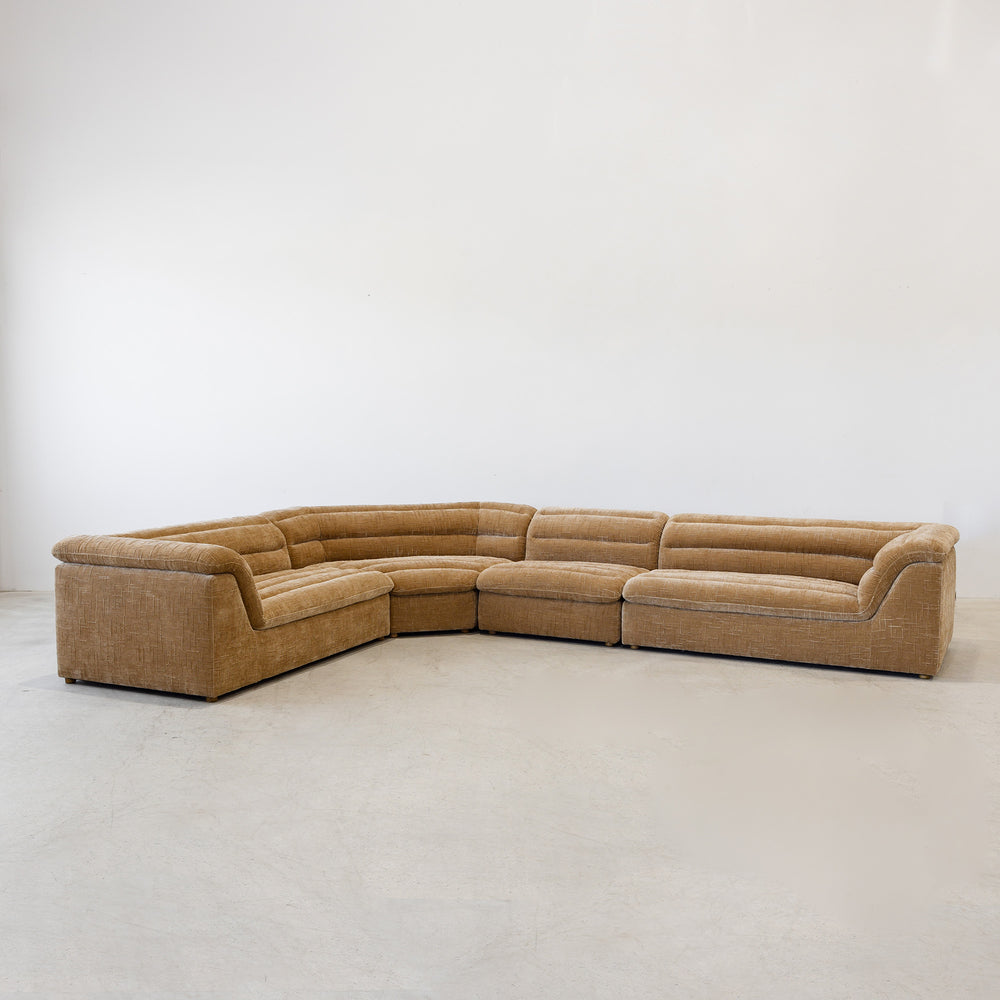 Rodin 4 Piece Modular Sofa - Goldie