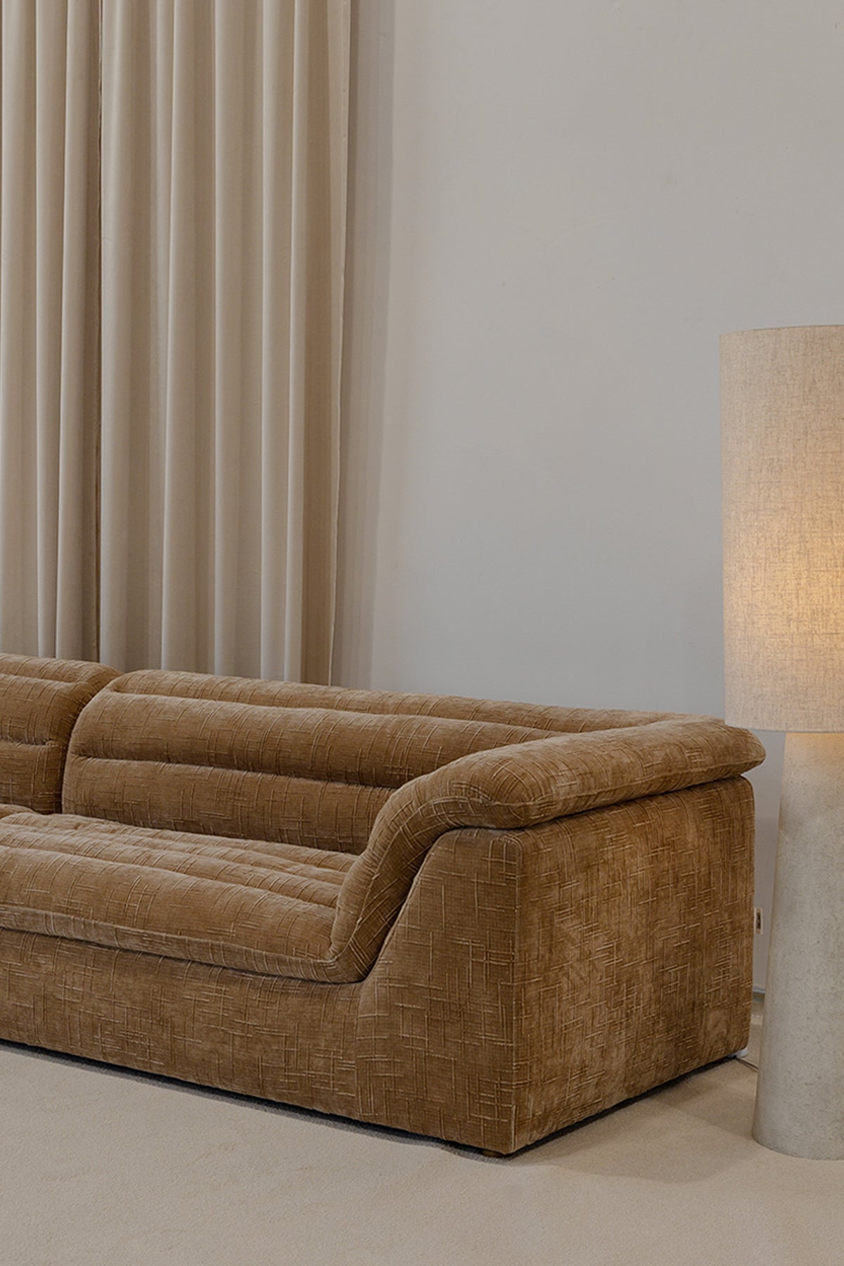 Rodin 2 Piece Modular Sofa - Goldie