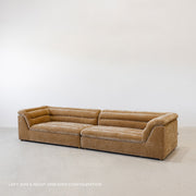 Rodin 2 Piece Modular Sofa - Goldie