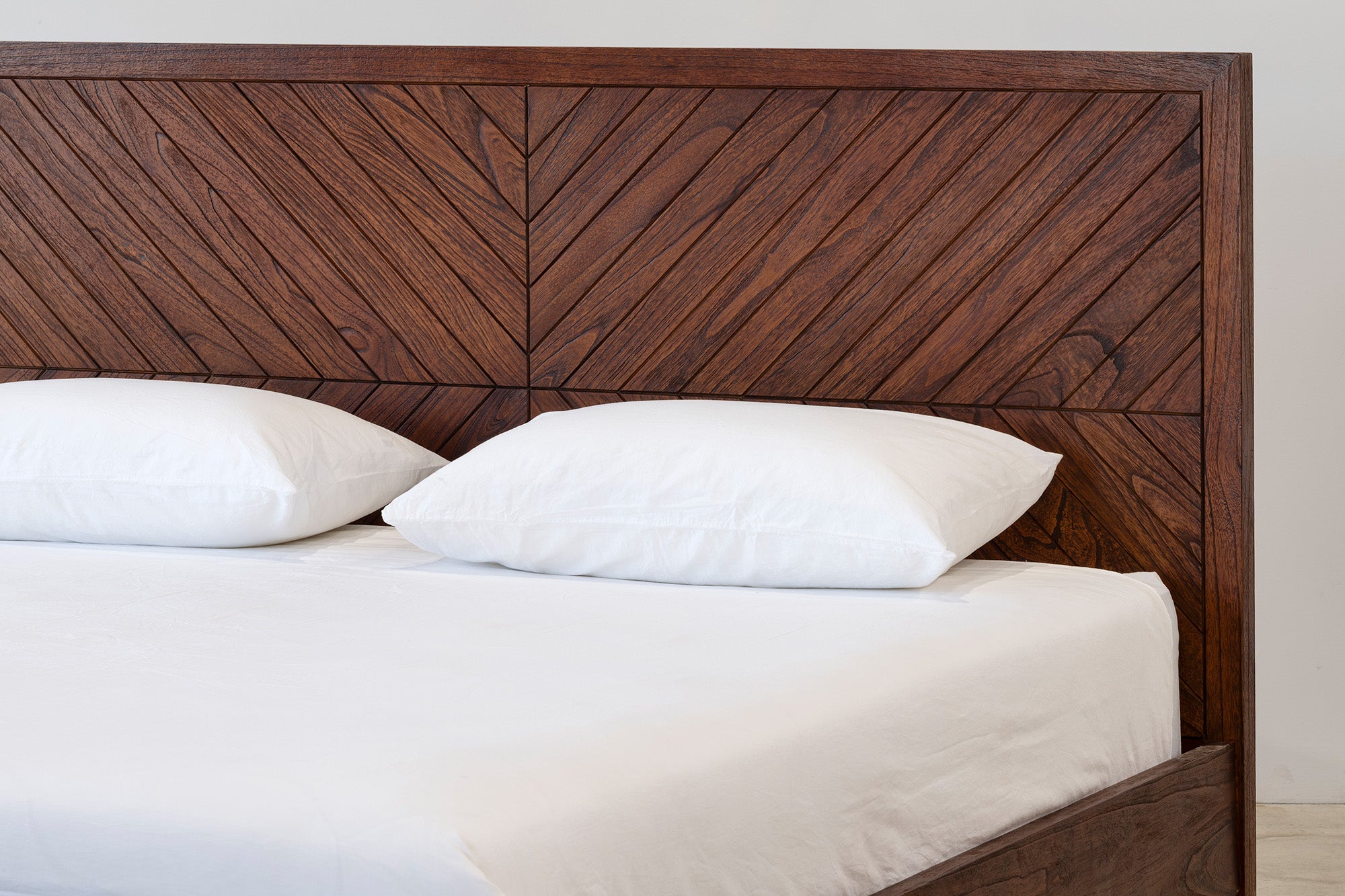Tapestry Bed - Rustic Walnut