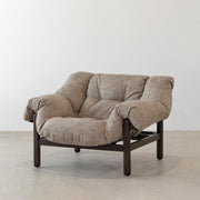 Wolfe Lounge Chair - Hazelnut