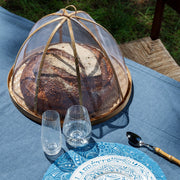 Bamboo Tray With Food Cover