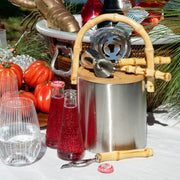 Bamboo Ice Bucket Set